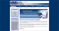 Desktop Screenshot of fmbankonline.com